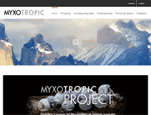 Tablet Screenshot of myxotropic.org